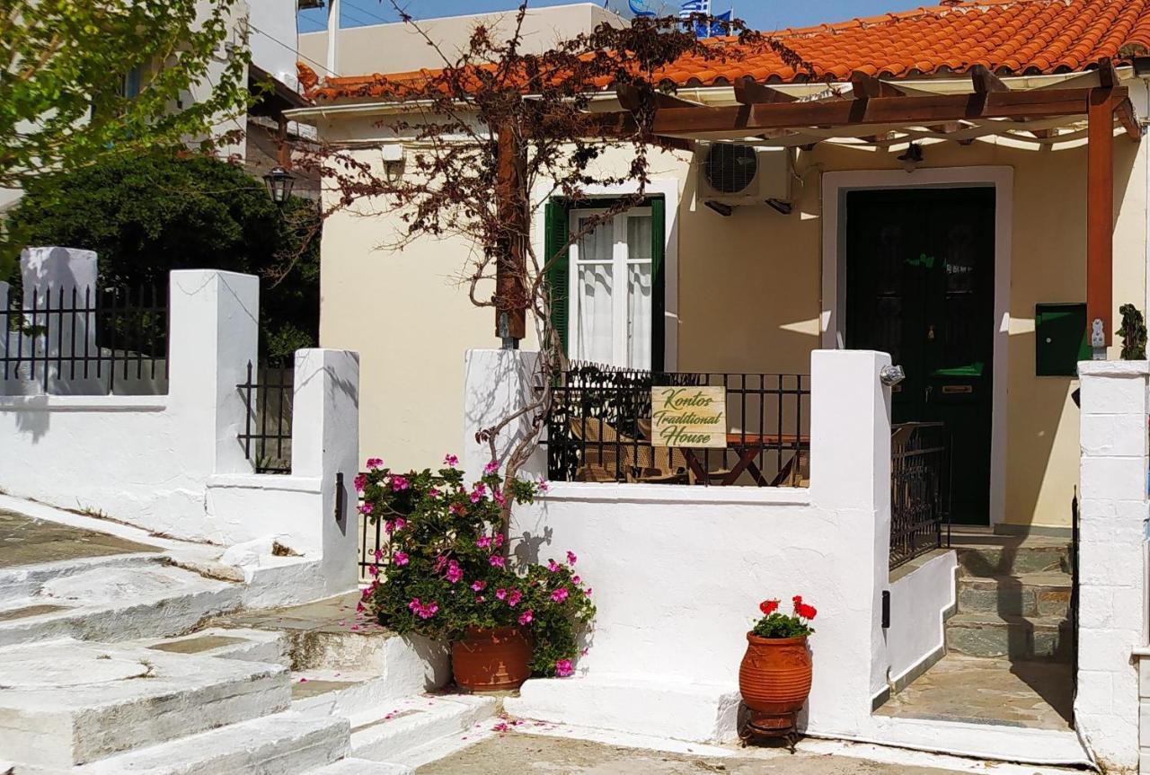 Kontos-Traditional House In Andros Beach Extérieur photo
